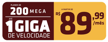 Bicampeã como a Melhor Internet do Estado de São Paulo